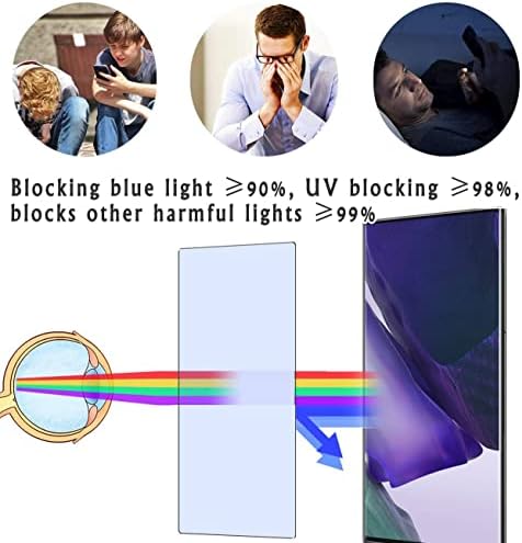 Vaxson 2-Pack Anti Blue Light Protector, תואם ל- Kindle Scribe 10.2 מדבקת מגני סרטי TPU TPU [זכוכית לא מזג]